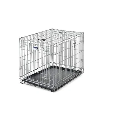 Afbeelding van L: L 91 x B 61 H 71 cm Savic Dog Residence Hondenbench incl. kussen