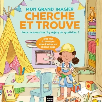 Afbeelding van MON GRAND IMAGIER CHERCHE ET TROUVE