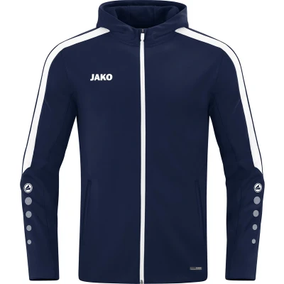 Afbeelding van JAKO Kapuzenjacke Power Sweater met rits, Heren, Maat: 56, Marine