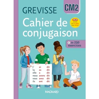 Afbeelding van CAHIER DE CONJUGAISON GREVISSE CM2