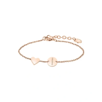 Afbeelding van Liebeskind Berlin Armkettchen MIT ANHÄNGERN Edelstahl 20CM Armband, Maat: One Size, Rosé