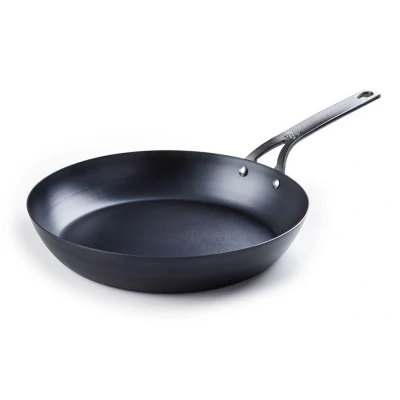 Afbeelding van BK Koekenpan Black Steel ø 28 cm Zonder anti aanbaklaag