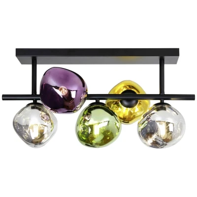 Afbeelding van ECO Light 9550 PL5 COL CANOPUS Plafondlamp E14 Meerkleurig