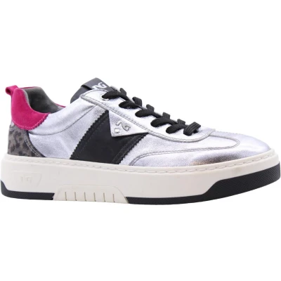 Afbeelding van Nero Giardini Dames zilver sneakers maat 39