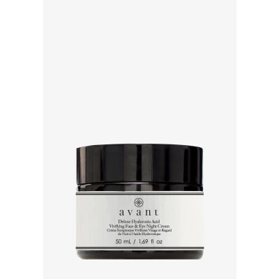 Afbeelding van Avant Skincare Deluxe Hyaluronic ACID Vivifying FACE &amp; EYE Night Cream Oogverzorging, Maat: 50 ml,
