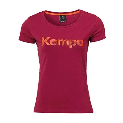 Afbeelding van Kempa Mädchen Sportshirt Graphic T Shirt Girls 2002284 Deep Rot 140