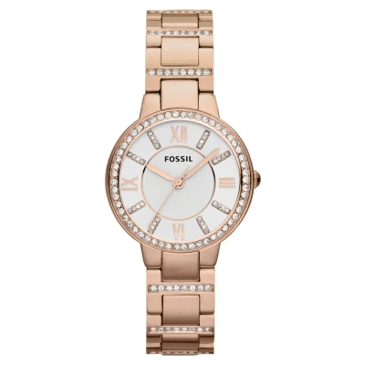 Afbeelding van Fossil dames Virginia horloge ES3284 in de kleur Roségoud