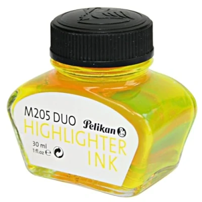 Afbeelding van Pelikan Textmarkertinte L.geel 30ml voor vulpen M 205