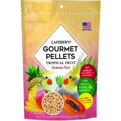 Afbeelding van Lafeber Tropical Fruit Gourmet Pellets Cockatiel Vogelvoer 567 g