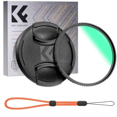 Afbeelding van K&amp;F Concept Ultradun UV filter 82 mm Japan Optics meerlaags bescherming lensfilter met lensdop (Nano K serie)