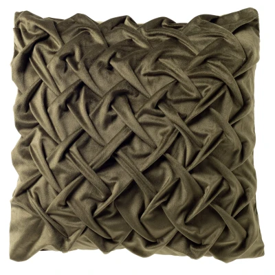 Afbeelding van Dutch Decor MIRA Kussenhoes 45x45 cm Mayfly groen met rits zonder binnenkussen