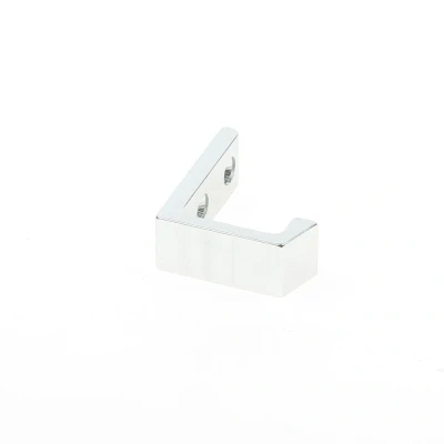 Afbeelding van Hermeta Hoed en jashaak enkel, alu/naturel 0139 01