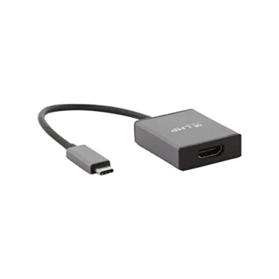 Afbeelding van LMP USB C naar (HDMI, 10 cm), Data + Video Adapter, Zwart