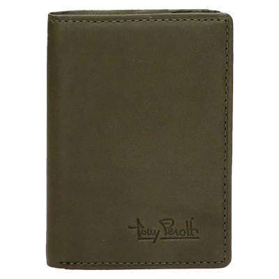 Afbeelding van Tony Perotti Furbo Pure Mini RFID portemonnee met papiergeldvak Groen