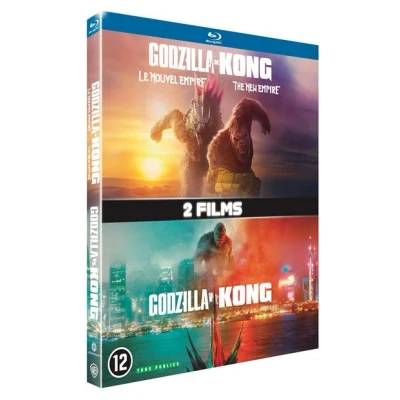 Image de Warner Home Video Godzilla Vs Kong / X : Le Nouvel Empire Blu ray