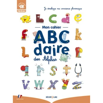 Image de Cahier activites abecedaire les alphas