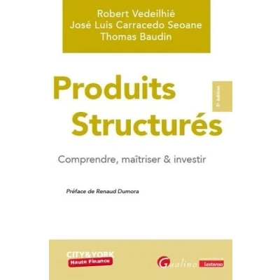 Afbeelding van PRODUITS STRUCTURES COMPRENDRE MAITRISER ET INVESTIR