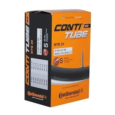 Afbeelding van Continental MTB Butyl 42mm/60mm Ventiel binnenband 42mm
