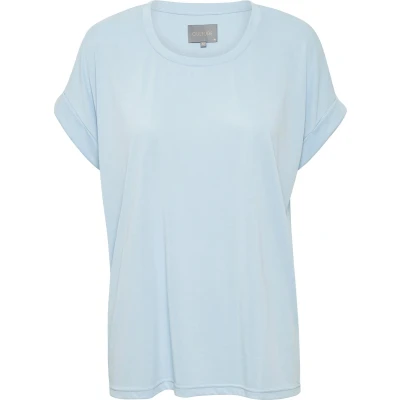 Afbeelding van Culture Tshirt basic, Dames, Maat: XXL, Cashmere blue