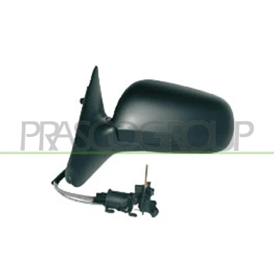 Afbeelding van Buitenspiegel Prasco SK0207114 Links Zwart Lakken mogelijk Manueel Van binnen instelbaar, Instellen: kabel, Bol vormig SKODA: Octavia I Hatchback
