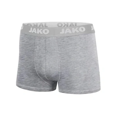 Afbeelding van Boxershort Basic 2 pack Grijs gemeleerd / L