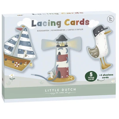 Afbeelding van Little dutch rijgkaarten sailors bay