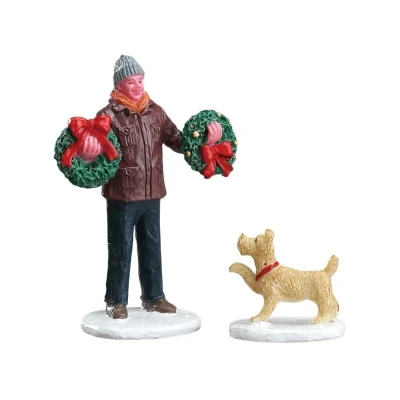 Afbeelding van Tree lot figure set of 2 LEMAX
