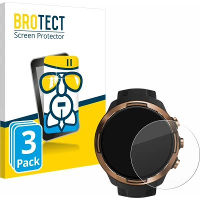 Afbeelding van BROTECT Screenprotector voor Suunto 9 Baro Folie Beschermfolie Beschermglas transparant (3 Stuks)