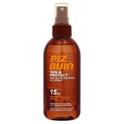 Afbeelding van Piz Buin Tan &amp; Protect Zonbescherming SPF 15