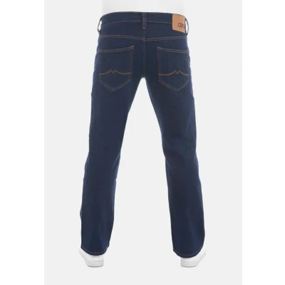 Afbeelding van Mustang Heren Jeans Broeken Oregon bootcut Fit Blauw Volwassenen Denim Jeansbroek