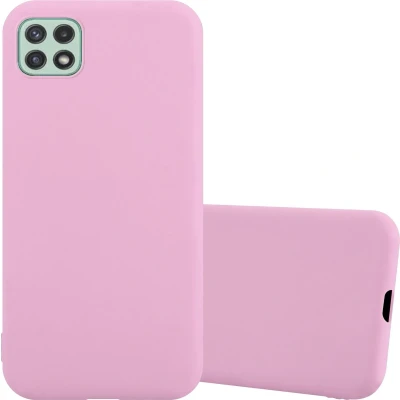Afbeelding van Cadorabo Hoesje geschikt voor Samsung Galaxy A22 5G in CANDY ROZE Beschermhoes gemaakt van flexibel TPU silicone Case Cover