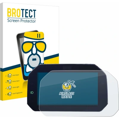 Afbeelding van BROTECT Screenprotector voor BMW F 900 R 2019 Connectivity TFT 6.5&quot; Folie Beschermfolie Beschermglas matte