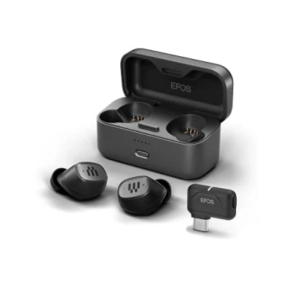 Image de Ecouteurs intra auriculaire True Wireless Epos GTW 270 Hybrid avec dongle Noir et Gris
