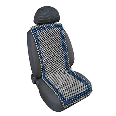 Afbeelding van Lampa 54499 Samourai, rugleuning van houten ballen blauw/grijs