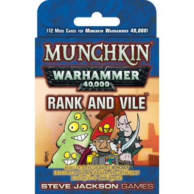 Afbeelding van Munchkin: Warhammer 40,000 Rank and Vile (EN)