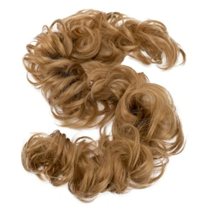 Afbeelding van Prettyshop XXL haarstukje Choucho met verhoogd haar, krullend, knot, honingblond, HW12