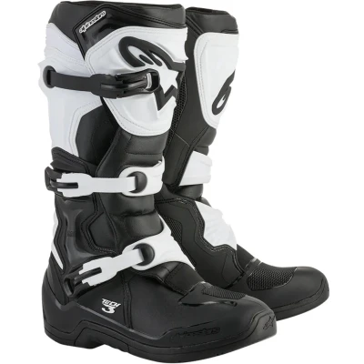 Afbeelding van ALPINESTARS TECH 3 BLACK WHITE BOOTS 13 Maat Laars