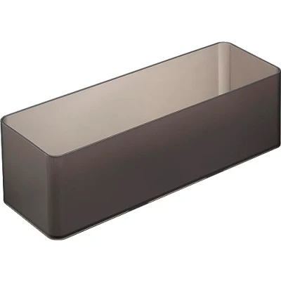 Afbeelding van Yamazaki Stapelbare Lade Organizer diep smal Tower Zwart