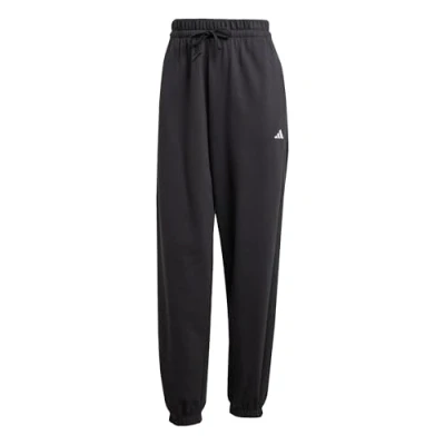 Afbeelding van adidas Sportswear Essentials Small LOGO Cuffed Trainingsbroek, Dames, Maat: XXL, Black/white