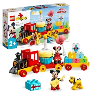 Image de LEGO® DUPLO® Disney 10941 Le Train d’Anniversaire de Mickey et Minnie