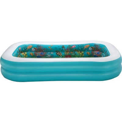 Afbeelding van Opblaasbaar Kinderzwembad Bestway 3D 262 x 175 51 cm Blauw