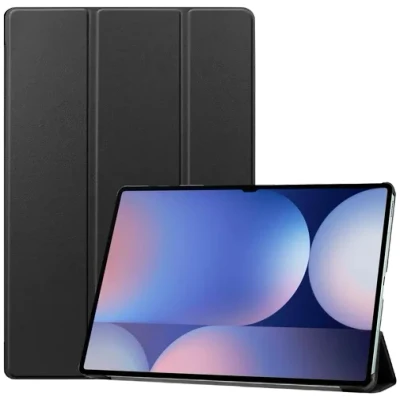 Image de Just in Case Smart Tri Fold Samsung Galaxy Tab S9 Ultra Book Noir