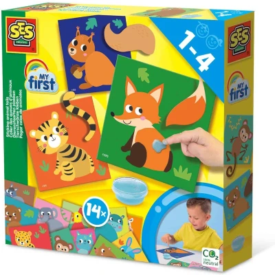 Afbeelding van SES My First Dierenstaarten Plakken