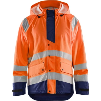 Afbeelding van Blaklader Regenjas High Vis LEVEL 3 4327 2005 Oranje/Marineblauw XXXL