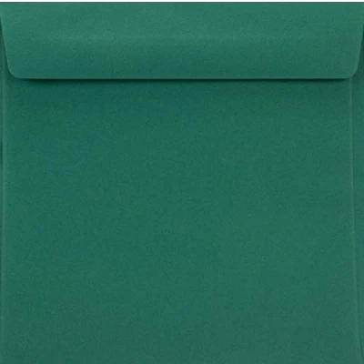 Afbeelding van Netuno 25 enveloppen donkergroen, vierkant, 156 x mm, rechte klep, 90 g, burano, Engels, groen, hoge kwaliteit, voor verjaardag, Kerstmis, bruiloft, uitnodigingen, wenskaarten