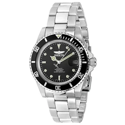 Afbeelding van Invicta Pro Diver Automatisch herenhorloge van roestvrij staal 40 mm, zilver/zwart, Horloge