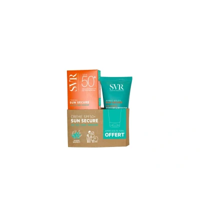 Afbeelding van SVR Sun Secure Hydratant + Gratis Aftersun Melk 50 SPF50+ Crème 100ml