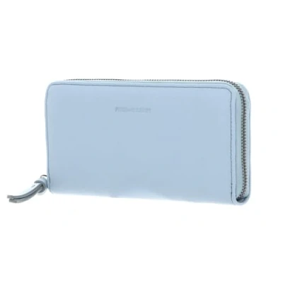 Afbeelding van FREDsBRUDER Portemonnee Bestie Ziparound Wallet Sky Blue Lichtblauw
