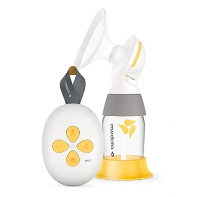 Afbeelding van Medela Solo Borstkolf Kolfapparaat NIEUW Enkele elektrische kolf Compact en licht Oplaadbare accu USB lader