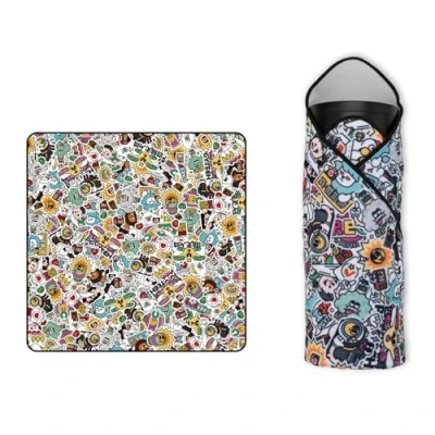 Afbeelding van PGYTECH Camera beschermfolie, anti kras Lens Doek Stofdicht Beschermende Wrap voor Camera/DSLR, Meerkleurig, Pop collage